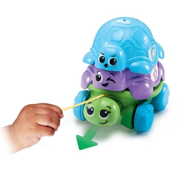 VTECH-FAMILY EMPILO TURTLE (ÅTERANVÄND PLAST)