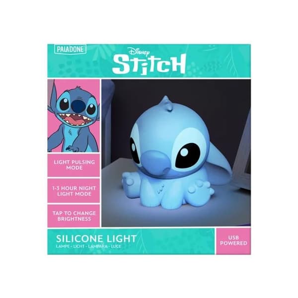 Paladone Stitch nattlampa i silikon för barn