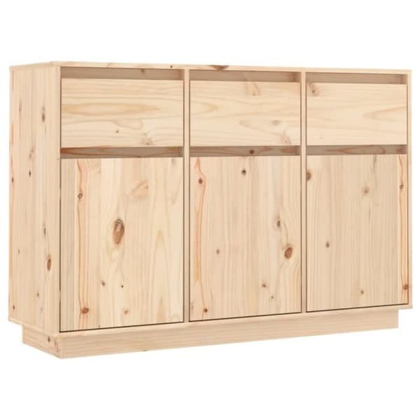Skänk 110X34X75 Cm Massiv furu