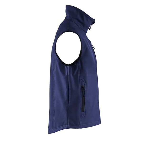 Gilet utan ärmar Softshell Blaklader Herr - Marin