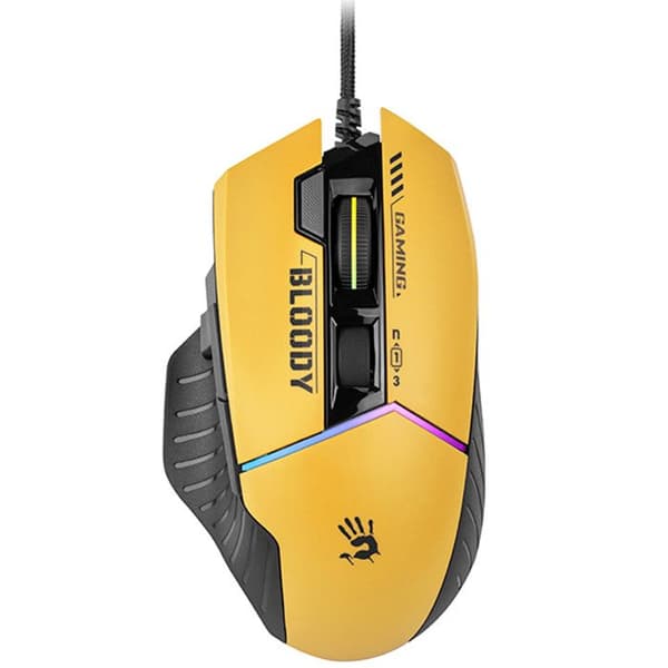 Spelmus - A4TECH - W95Max - 12000 DPI - RGB-belysning - USB