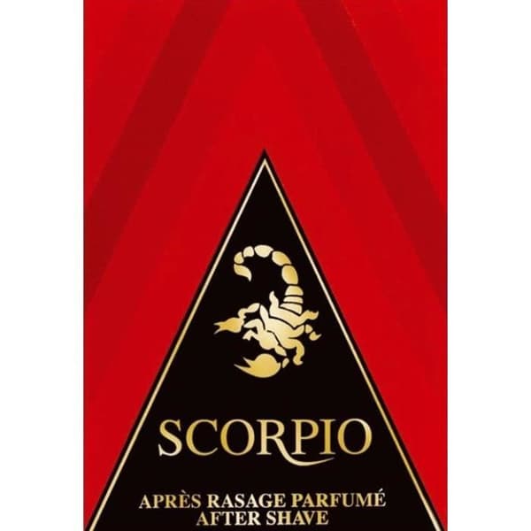 SCORPIO Men's Aftershave - Red Collection - 100 ml Format