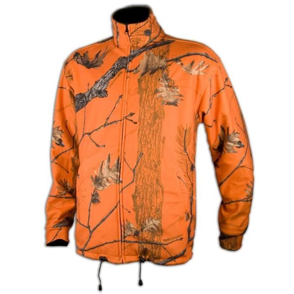 Reversibel camouflaged fleecejacka ...