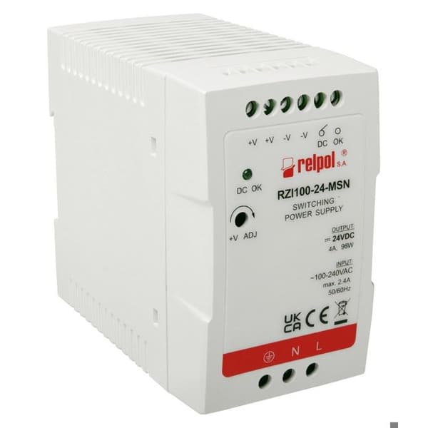 Switchad strömförsörjning 96 W, 24 V DC RZI100-24-MSN