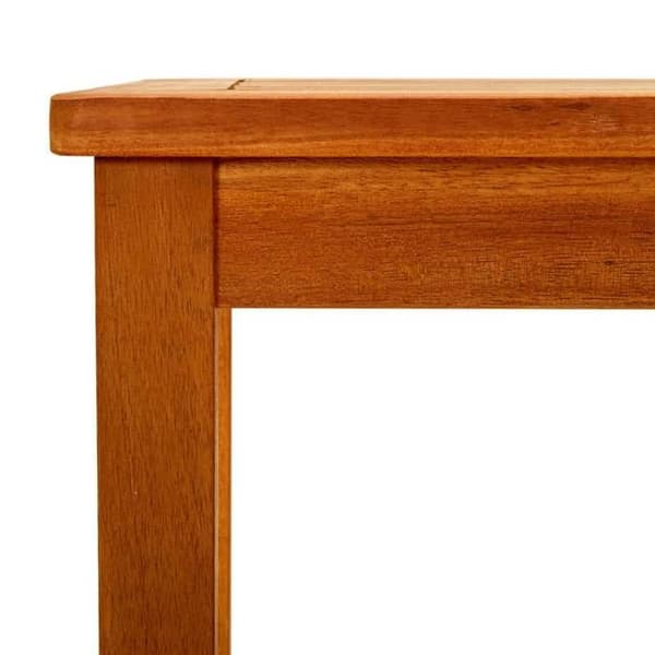 vidaXL Trädgårdssoffbord 70x40x36 cm Solid akaciaträ 316399