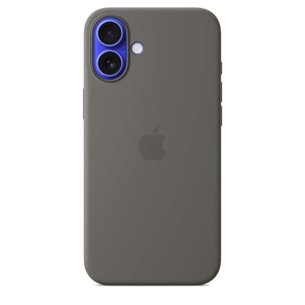 APPLE iPhone 16 Plus - Silikonskal med MagSafe - Stengrå