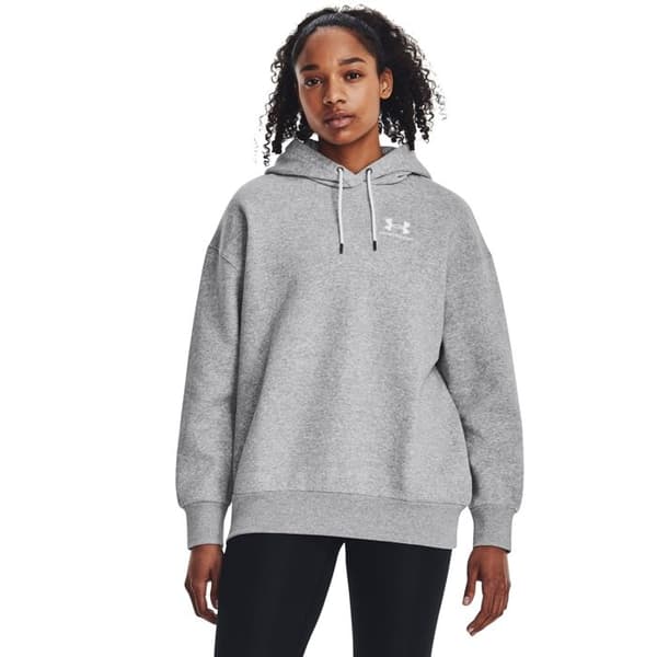 Sweatshirt med huva för kvinnor Under Armour Essential Flc OS