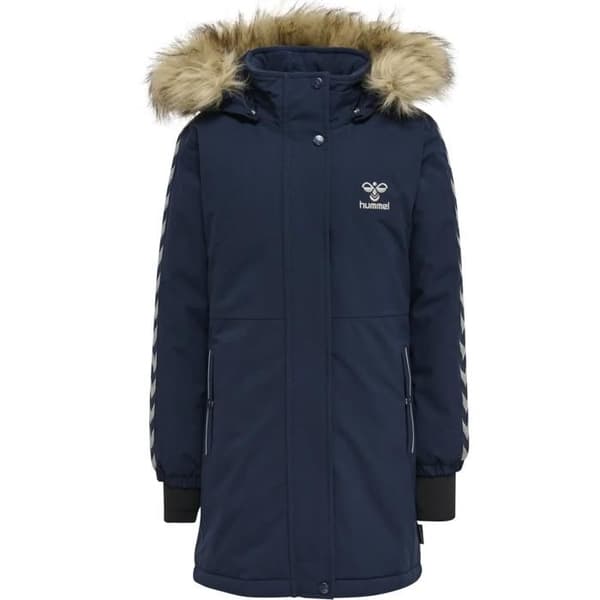 Huvjacka flicka Hummel Leaf Tex - blå - 8 år