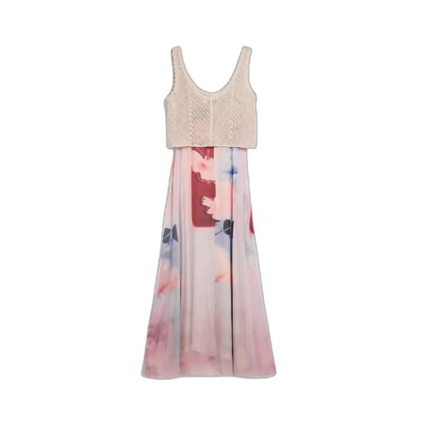Kvinna Klänning Desigual Frida - rosa