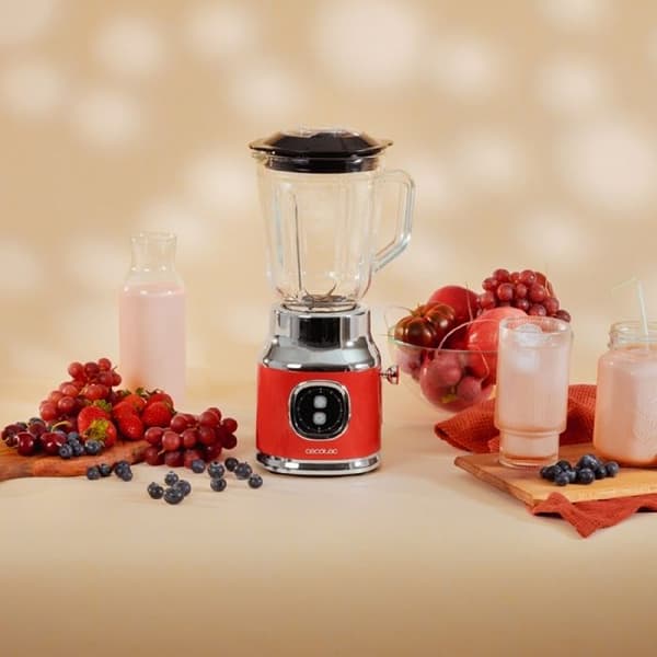 Cecotec Mixern-blender RetroTwist Röd
