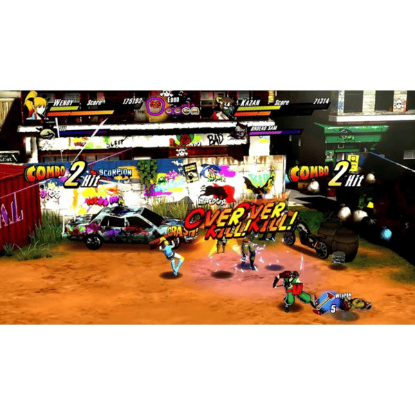 Rushing Beat X: Återkomsten av Brawl Brothers • Nintendo Switch-spel 2
