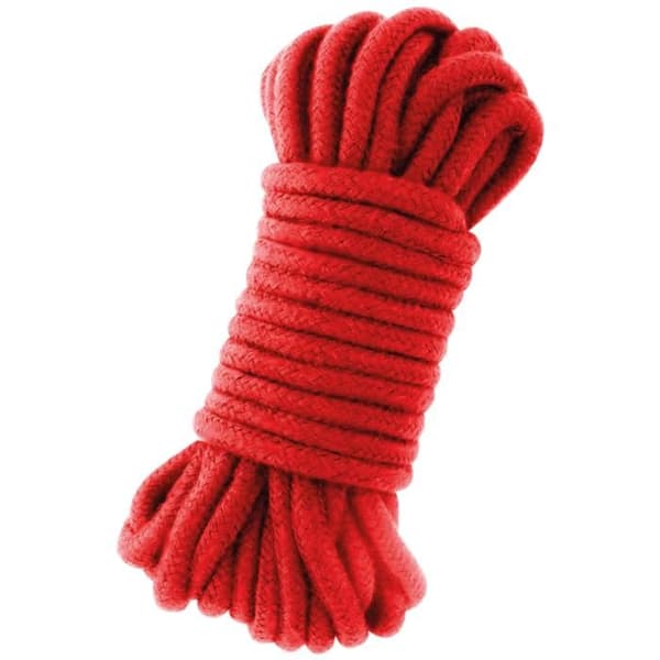 MÖRKER - JAPANSK ROPE 20 M RÖD -