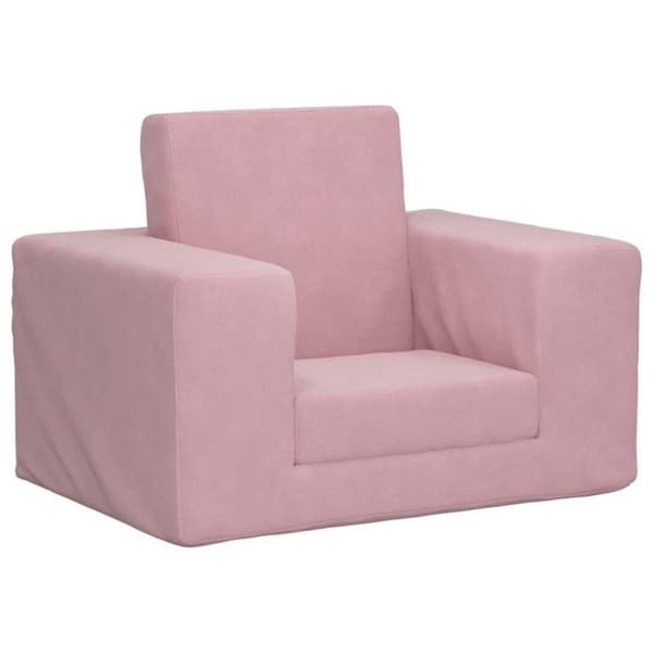Soffa säng för barn Rosa Plysch mjuk