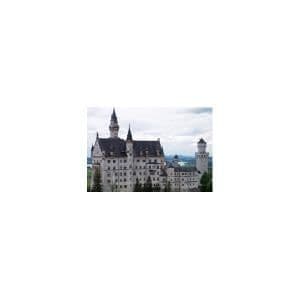 Metallmodell - Neuschwanstein slott - Grå - Inomhus - Vuxen - Klassisk