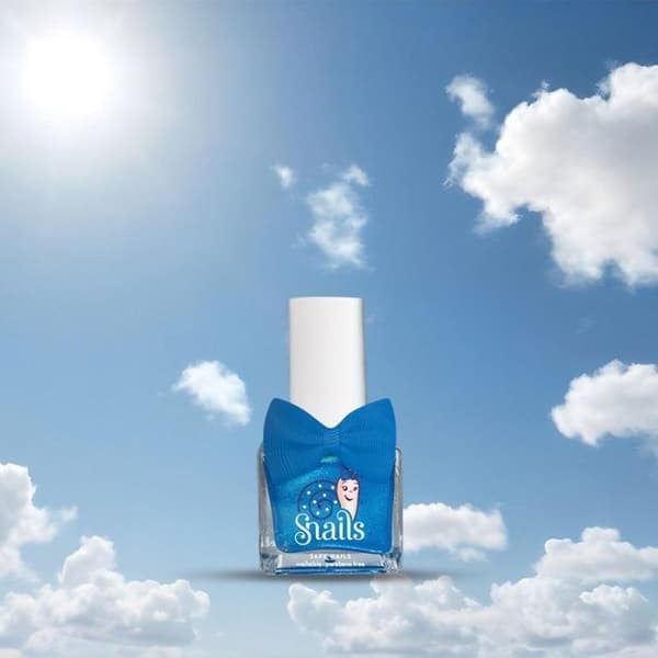 Nagellack - SNAILS - Liten Blå Himmel - 5 ml - Färg Blå - Nagelaccessoarer