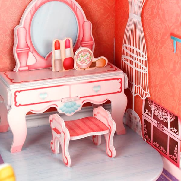Pussel 3D - CUBICFUN - Sagoslott - 81 bitar - Flerfärgad - För barn