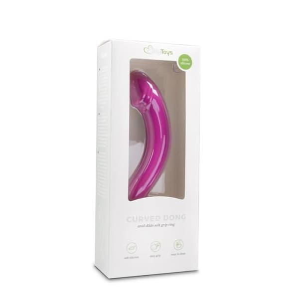 Böjd dildo