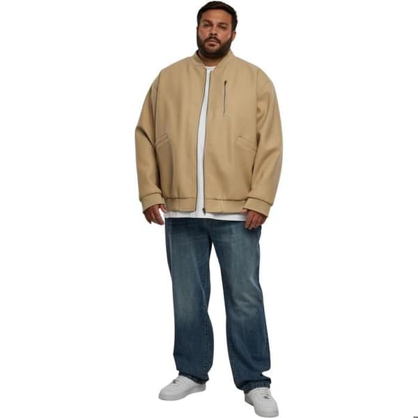 Blouson - Urban Classics - Bombardier - Polyester 420 g/m² - Taffetas foder - Oversize Herr