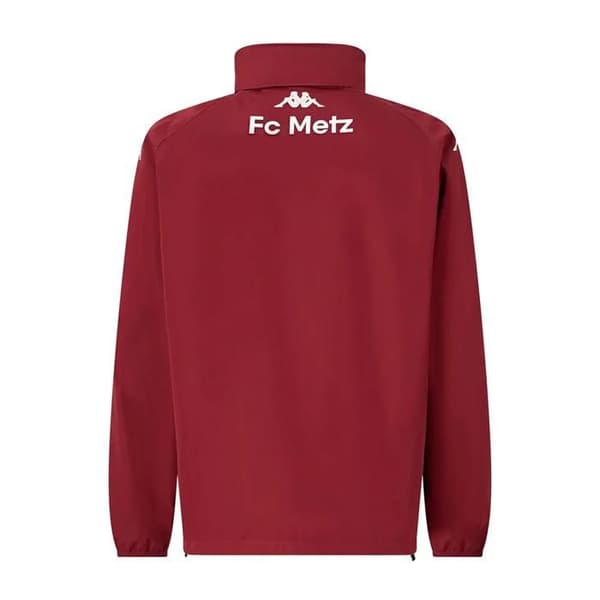 FC Metz Pro hoodie - röd granata