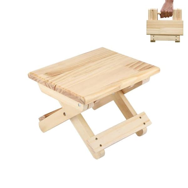 Fällbar pall - MAGIC SELECT - S4784 - Massivt trä - Fällbar - Maximal belastning 90 kg