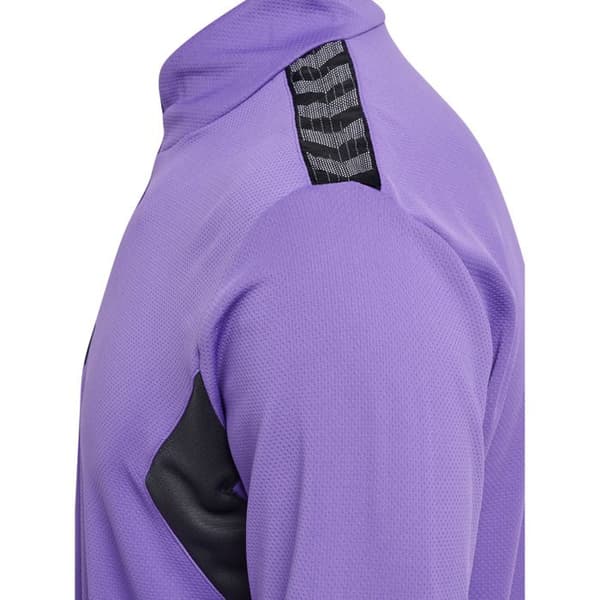 Hummel Authentic halvzip sweatshirt - dahlia lila/asfalt