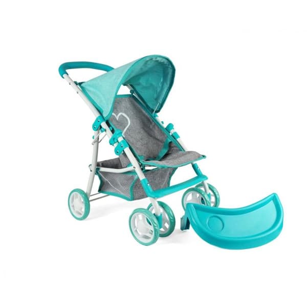 Milly Mally barnvagnsdockor Kate Prestige54 cm mintgrön/grå