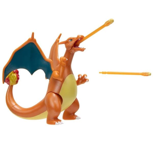 Pokemon - PKW2777 - Välj set med 3 stridsfigurer 2 Charmanderes, 3 Charmeleon och 4,5", Evolution Multipack Style 1