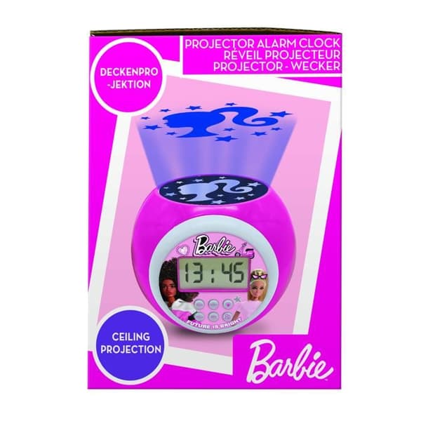 Barbie projektor väckarklocka