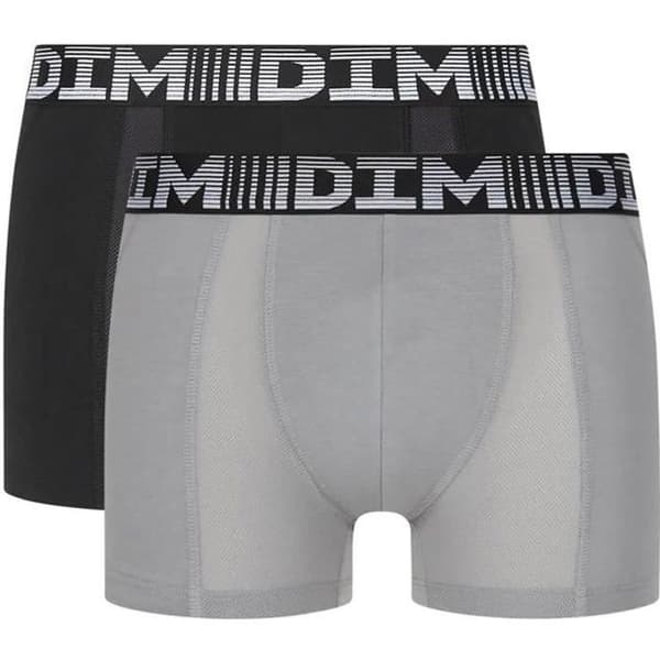 Pack med 2 Boxers i 3D Flex Air Bomull