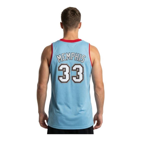MEMPHIS - Baskettröja - himmel - L - Blå - Sport Herr