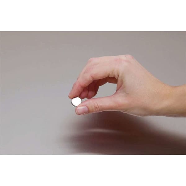 Neodym Magnet - MAUL - 30 mm x 9 mm - Silver disk - 1 styck - Blandad