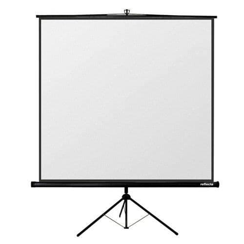 Stativ - Reflecta 87650 - Svart - 3 Ben - CrystalLine