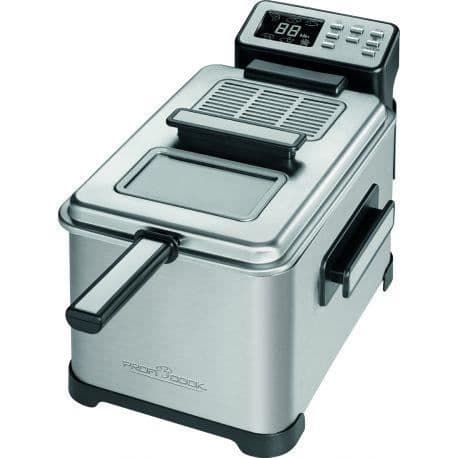 Fritös - PROFICOOK - PC-FR 1088 - 4 liter - Rostfritt stål - Variabel temperatur