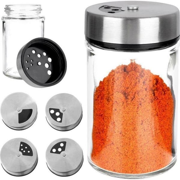 Orion Glas kryddbehållare med dispenser 100 ml
