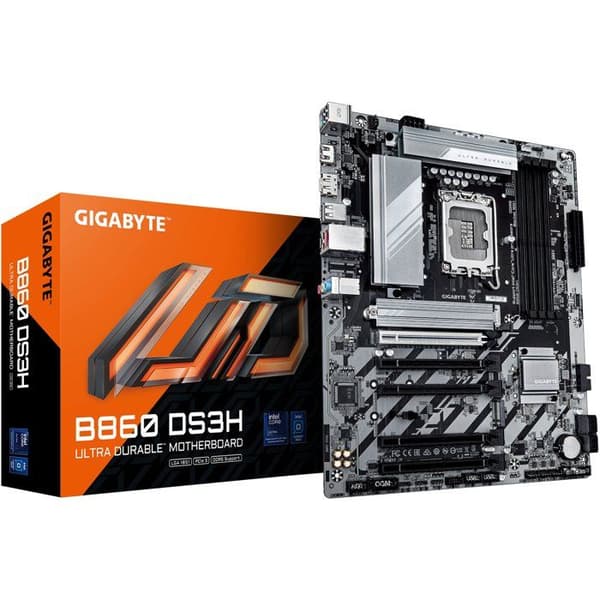 Moderkort - GIGABYTE - B860 DS3H - ATX-format - Intel B860-chipset - DDR5