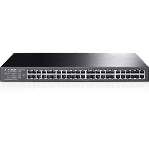 TPLINK SWITCH 48 PORTAR 10/100 19' SF1048