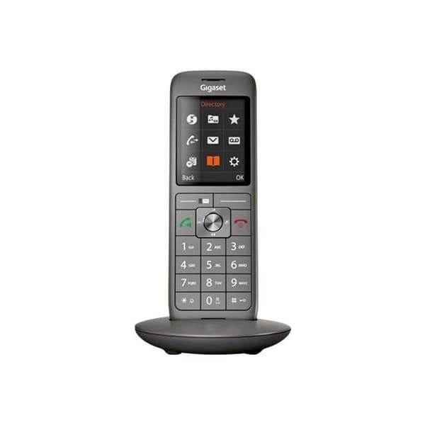 Trådlös telefon - GIGASET - CL660 - Nummerpresentatör - DECT/GAP - Svart, antracit