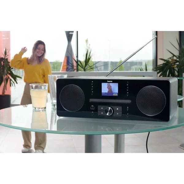 Radio Digital - HAMA - DR1560CBT - DAB+/FM - CD-spelare - Bluetooth RX