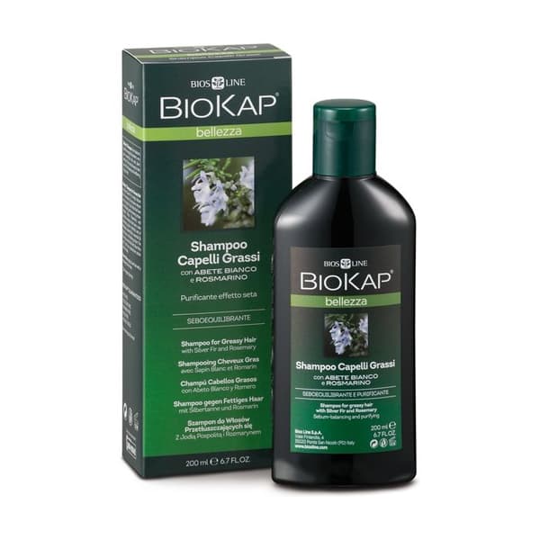 Biokap Schampo för fett hår 200ml