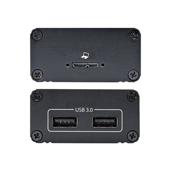 USB 3.0 Förlängare - StarTech.com - 2-Port på Multimode OM3 Fiber - 5Gbps - Räckvidd 350m - USB-A Hub