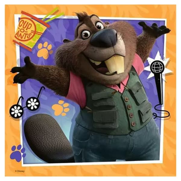 Pussel 3 x 49 bitar Ravensburger Disney Zootopia