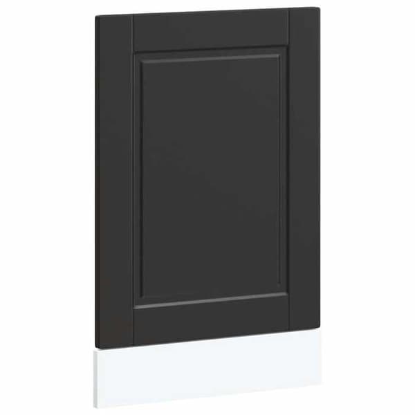 vidaXL Diskbords-panel Porto svart 45x1,5x57 cm 854128