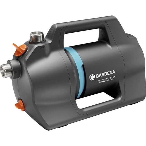 Trädgårdspump - GARDENA - 5400 Silent - Tyst - 5 400 l/h - Grå
