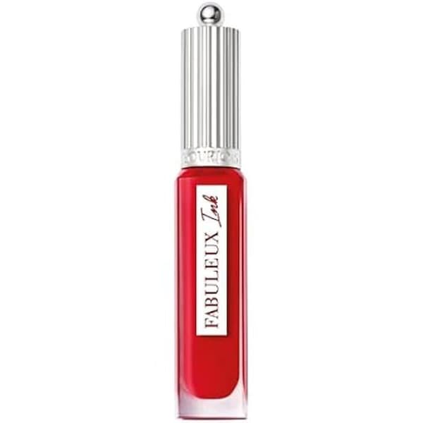 Läppstift - BOURJOIS - Fabuleux Ink Lacquer - 04 Cherry Cute - 3.5ml - Satiné Brillant
