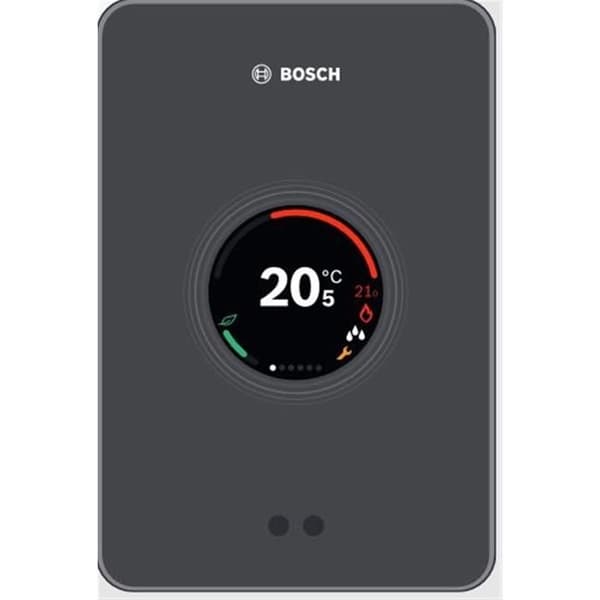 Bosch CT200 smart termostat - Tactil rumreglering - Svart