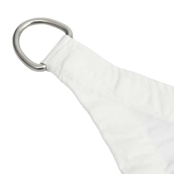 vidaXL Parasol Sail Oxford Tyg Triangulär 5x6x6 m Vit 135291