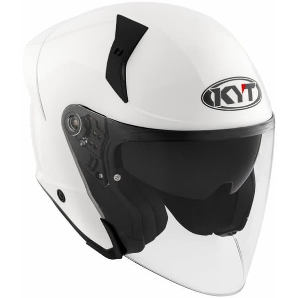 Kyt TTR-Jet Plain motorcykelhjälm