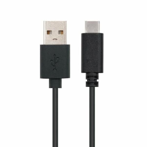 USB-kabel - NANOCABLE - 10.01.2103 - USB A till USB C - 3 m - Svart