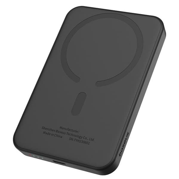 Extern Batteri - BASEUS - Mini Magnetisk - 5000mAh - Slim Design - 20W