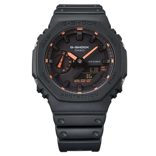 Klocka - CASIO - G-Shock - Svart och rött harts